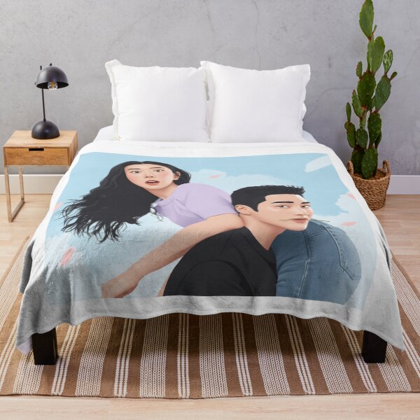 Item preview, Seon Jaekyu & Yoon Bom Spring Fever K-Drama Fanart | Romantic Vector Illustration designed and sold by Fandom Universe.