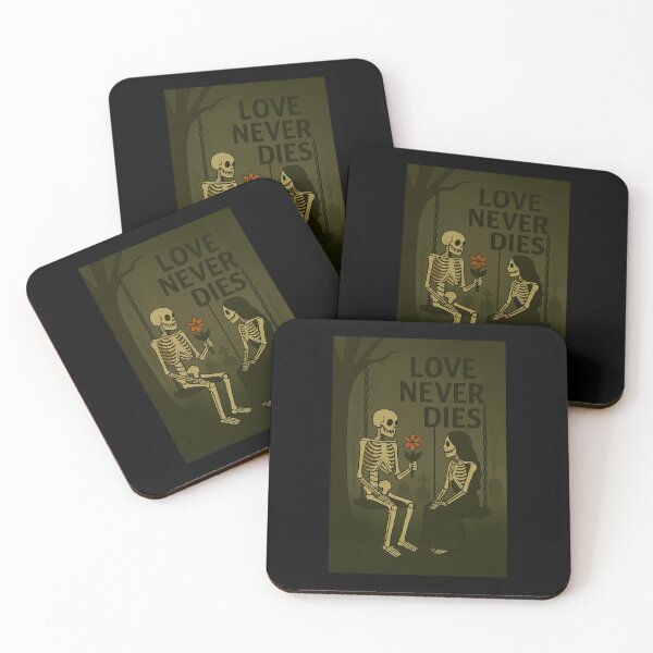 Item preview, Love Never Dies – Skeleton Swing Romance designed and sold by CommonMood.