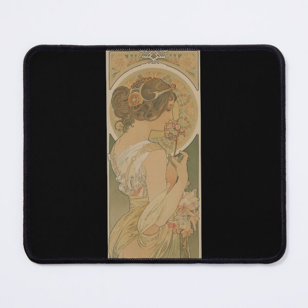Item preview, La Primevere (Spring, 1899) by Alphonse Mucha designed and sold by Matthew Kinnersly.