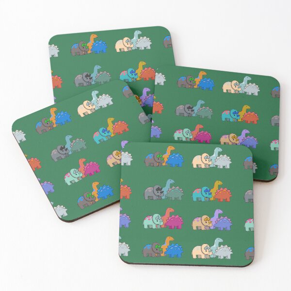 Artikelvorschau, Bunte Dinosaurier-Sticker-Sets für T-Shirts, Wanddekoration, Bürobedarf, Schule, Kinderzimmer – ideal als Geschenk oder Magnet für Küche und Wohnzimmer (Redbubble-Shop) entworfen und verkauft von Saritas Boutique Shop.