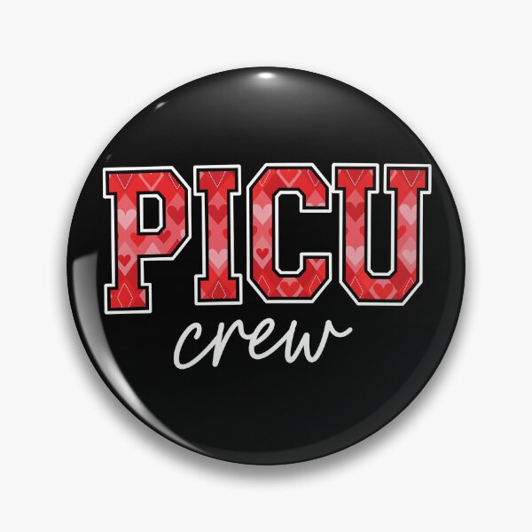 Item preview, PICU Crew Valentine PICU Nurse Valentines Day PICU Nursing designed and sold by OlakunleOloroz.
