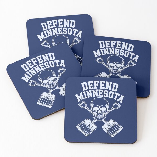 Item preview, DEFEND MINNESOTA WITH SKULL AND SNOW SHOVELS designed and sold by Greenbaby.