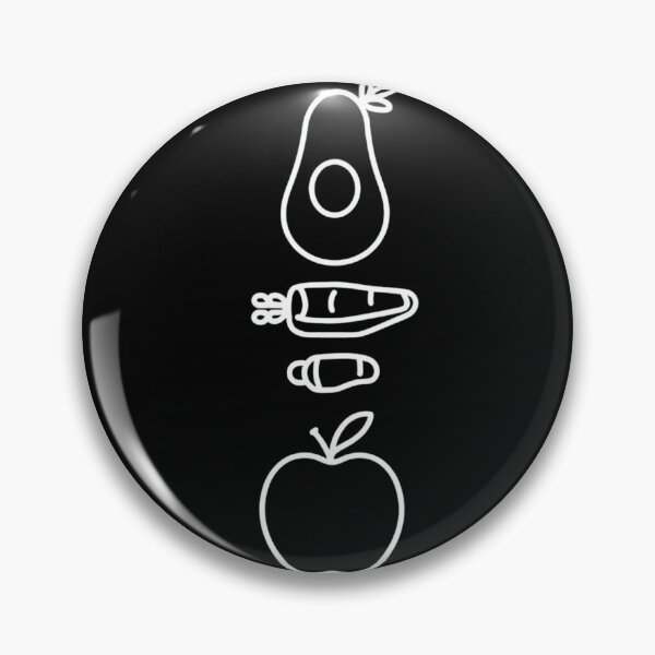 Item preview, Vegan Snack Totem – Vertical Healthy Food Logo Tee designed and sold by COYOTE.