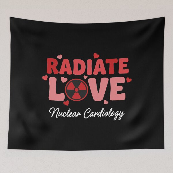 Item preview, Radiate Love Nuclear Cardiology Valentine Med Tech Medicine designed and sold by OlakunleOloroz.