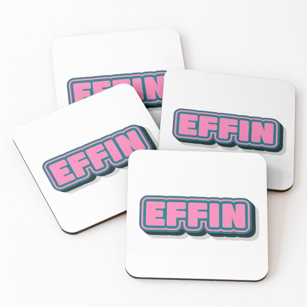 Item preview, EFFIN Logo Retro Repeat  designed and sold by SacredTemple888.