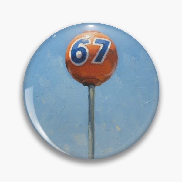 Item preview, 67 - gas station logo painting designed and sold by VelcroFathoms.