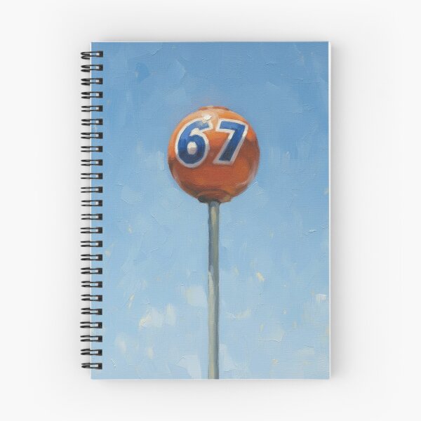 Item preview, 67 - gas station logo painting designed and sold by VelcroFathoms.