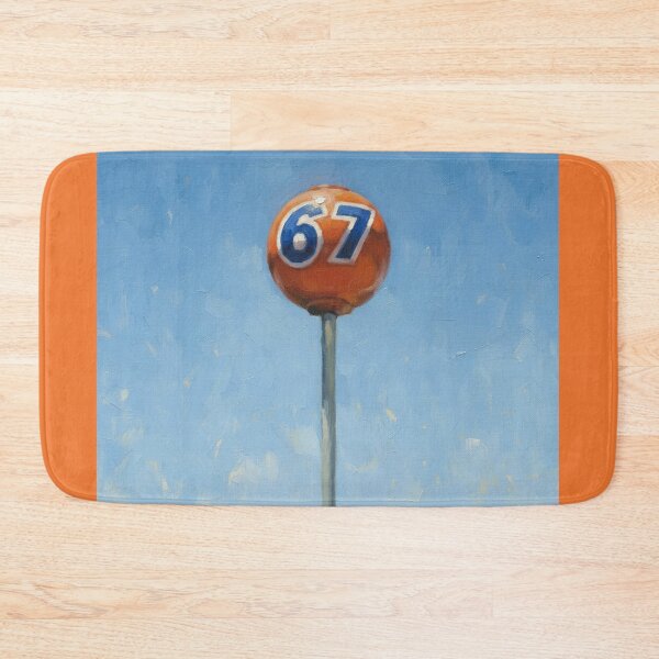 Item preview, 67 - gas station logo painting designed and sold by VelcroFathoms.