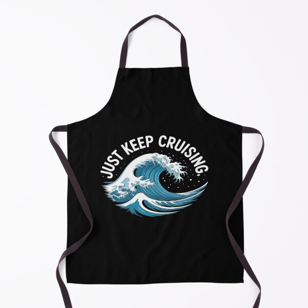 Item preview, Just Keep Cruising Aqua Wave designed and sold by Tatianamiobi.