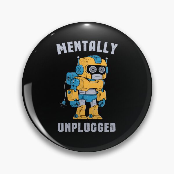 Item preview, Mentally Unplugged designed and sold by GODZILLARGE.