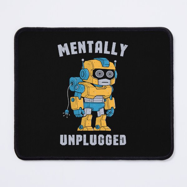 Item preview, Mentally Unplugged designed and sold by GODZILLARGE.