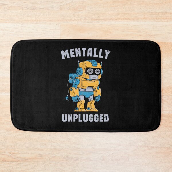 Item preview, Mentally Unplugged designed and sold by GODZILLARGE.
