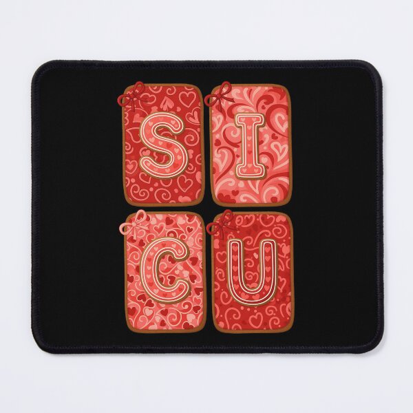 Item preview, SICU Surgical Intensive Care Unit Valentine Valentines Day designed and sold by OlakunleOloroz.