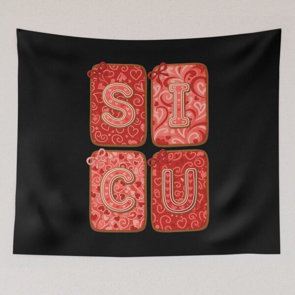 Item preview, SICU Surgical Intensive Care Unit Valentine Valentines Day designed and sold by OlakunleOloroz.