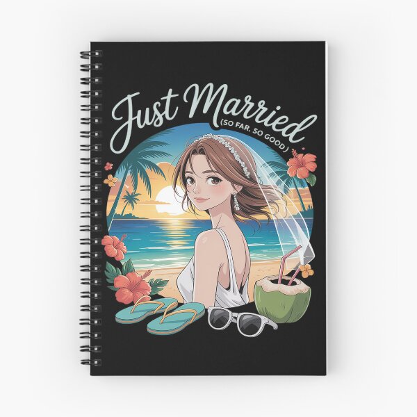 Item preview, Just Married So Far So Good Sunny Wedding designed and sold by Tatianamiobi.