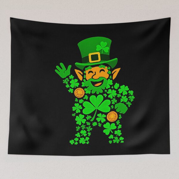 Item preview, Funny Leprechaun Shamrock Horse St Patricks Day designed and sold by RoyesButler.