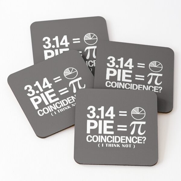 Item preview, 3.14 Pie Equals Pi – I Think Not | Funny Math Graphic Design designed and sold by Verycutethings.