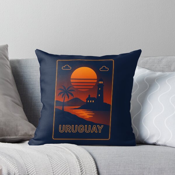Item preview, Uruguay Neon Travel designed and sold by Thistle-TShop.