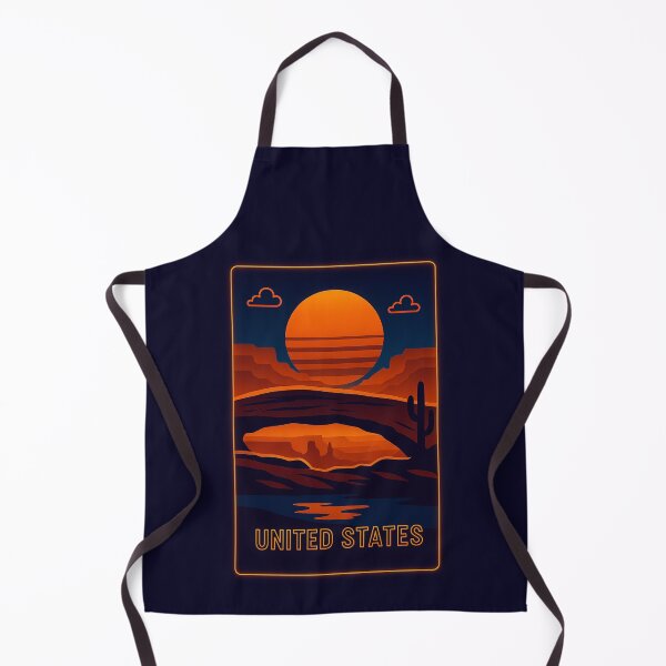 Item preview, United States Neon Travel designed and sold by Thistle-TShop.