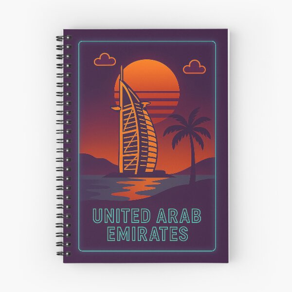 Item preview, United Arab Emirates Neon Travel designed and sold by Thistle-TShop.