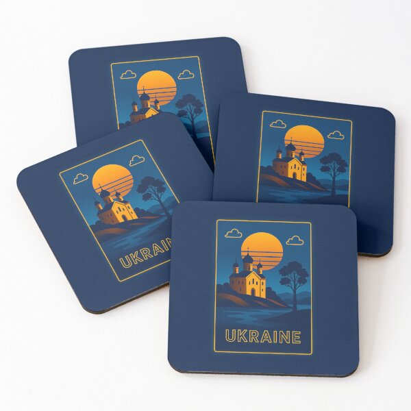 Item preview, Ukraine Neon Travel designed and sold by Thistle-TShop.