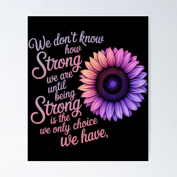 Item preview, Pancreatic Cancer Being Strong Is The Only Choice designed and sold by FaithAbbott.