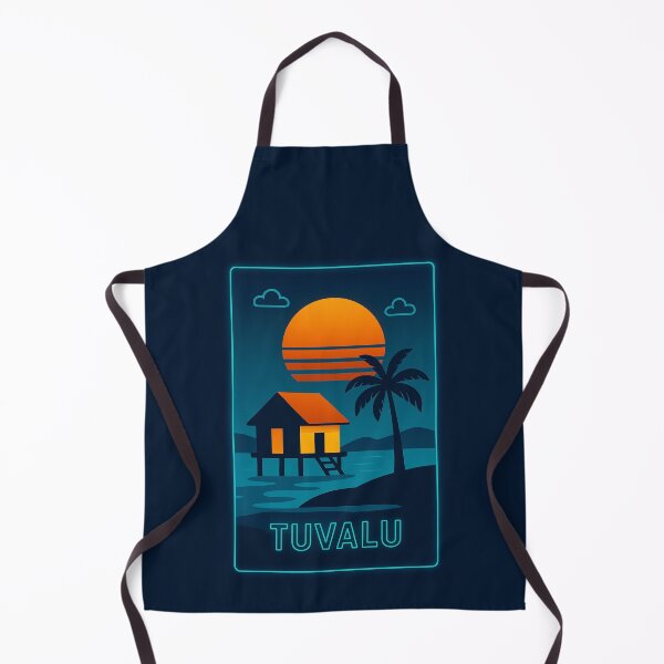 Item preview, Tuvalu Neon Travel designed and sold by Thistle-TShop.