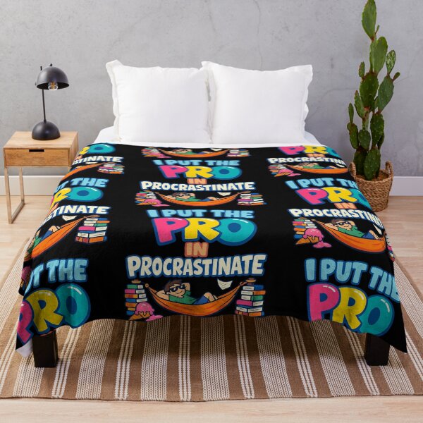 Item preview, I Put the Pro in Procrastinate designed and sold by TeeTimeTreasure.