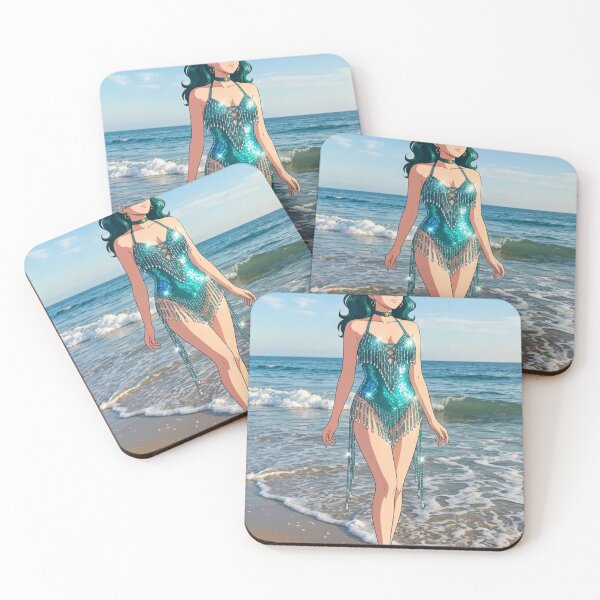Item preview, Sailor Neptune on the Beach designed and sold by Solace Sparkles.