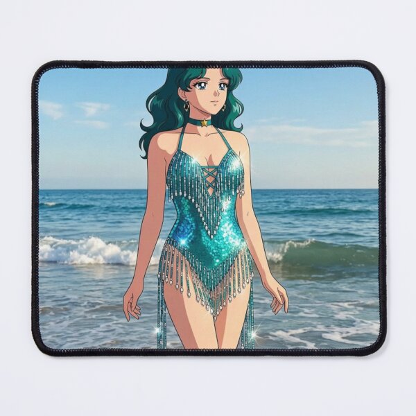 Item preview, Sailor Neptune on the Beach designed and sold by Solace Sparkles.