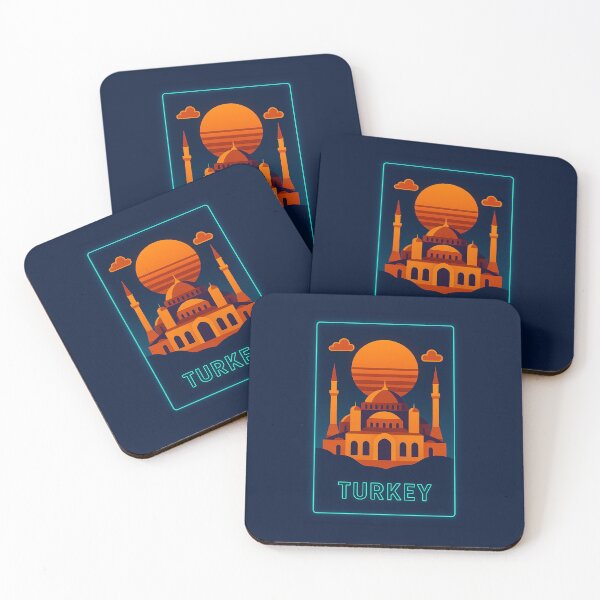Item preview, Turkey Neon Travel designed and sold by Thistle-TShop.