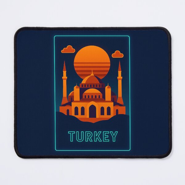 Item preview, Turkey Neon Travel designed and sold by Thistle-TShop.