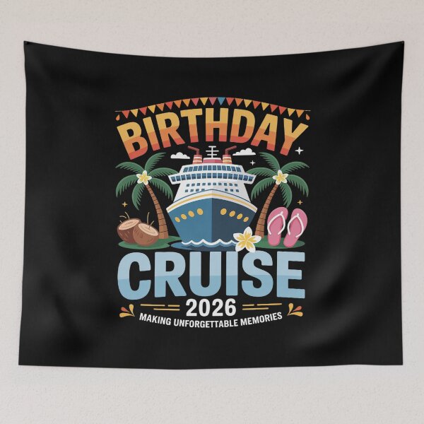 Item preview, Birthday Cruise 2026 Making Memories Birthday Cruising designed and sold by repconomArt.