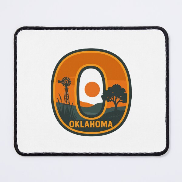 Item preview, Oklahoma city art designed and sold by Rongsokanku.