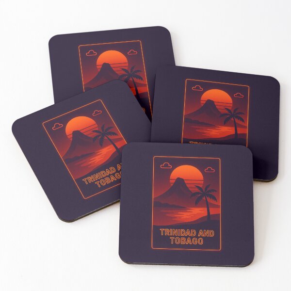 Item preview, Trinidad and Tobago Neon Travel designed and sold by Thistle-TShop.
