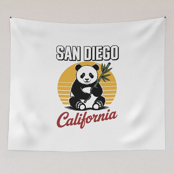 Item preview, San Diego Panda Zoo California State designed and sold by FaithAbbott.
