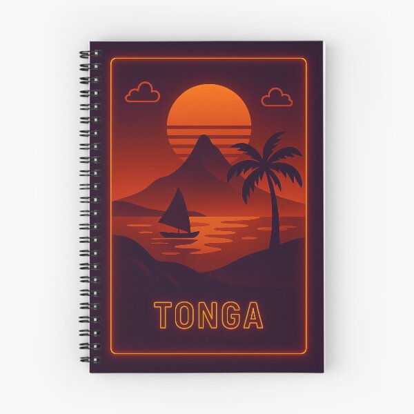 Item preview, Tonga Neon Travel designed and sold by Thistle-TShop.