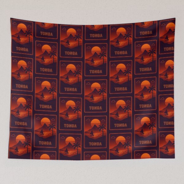 Item preview, Tonga Neon Travel designed and sold by Thistle-TShop.