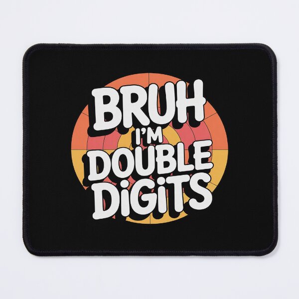 Item preview, Kids Bruh I'm Double Digits 10th Birthday designed and sold by HORIZBoutique.