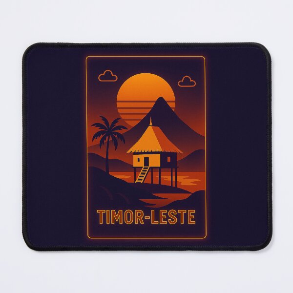Item preview, Timor-Leste Neon Travel designed and sold by Thistle-TShop.