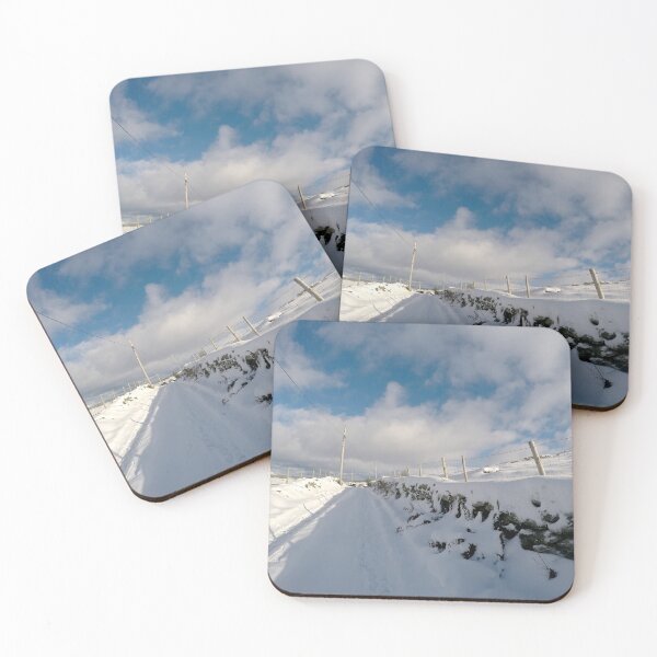 Item preview, snowy road designed and sold by KathleenDawson.