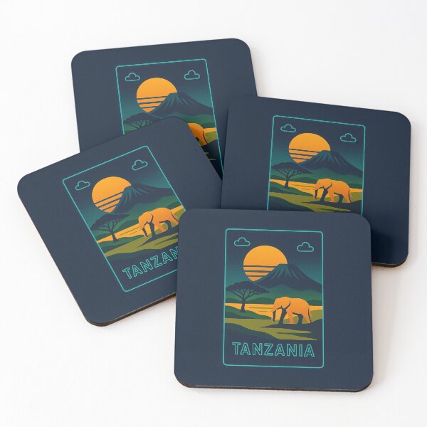 Item preview, Tanzania Neon Travel designed and sold by Thistle-TShop.