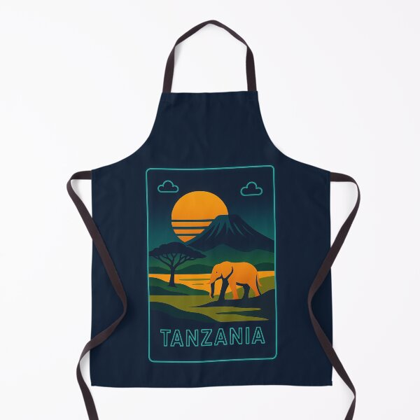 Item preview, Tanzania Neon Travel designed and sold by Thistle-TShop.
