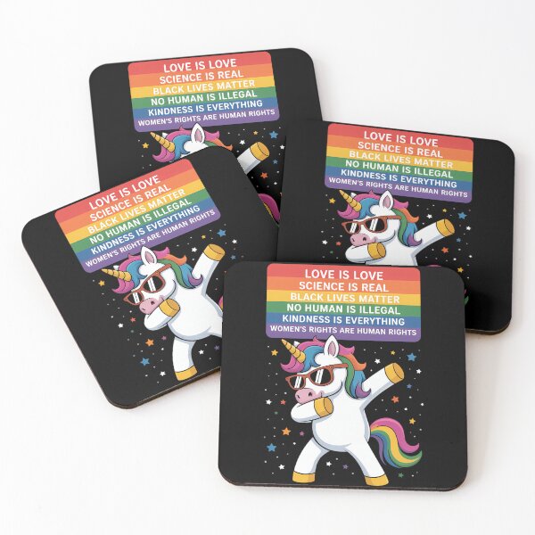 Item preview, Social Justice Unicorn Equality LGBT designed and sold by bloodhumph.