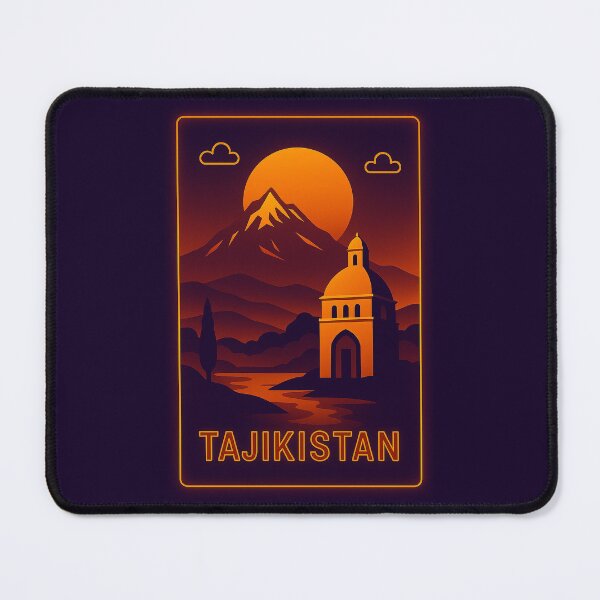 Item preview, Tajikistan Neon Travel designed and sold by Thistle-TShop.