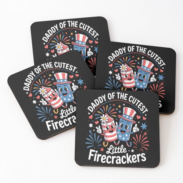 Item preview, Groovy 4th Of July Daddy Of The Cutest Little Firecrackers designed and sold by CottonCandyPrin.