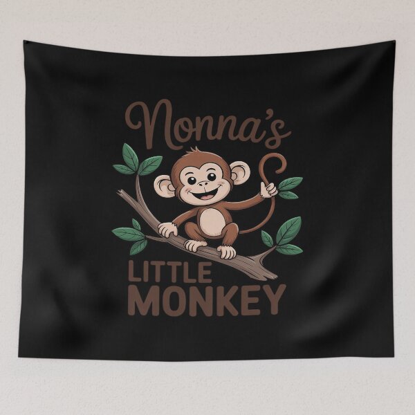 Item preview, Kids Nonna Little Monkey Grandson designed and sold by HORIZBoutique.