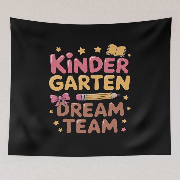 Item preview, Kindergarten Dream Team Back To School Kinder Teacher designed and sold by HORIZBoutique.
