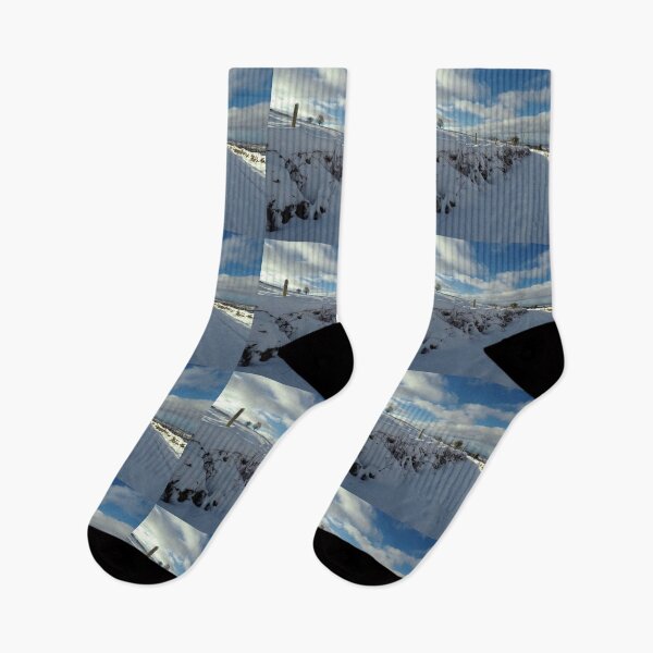 Item preview, snowy road designed and sold by KathleenDawson.