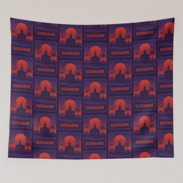 Item preview, Suriname Neon Travel designed and sold by Thistle-TShop.